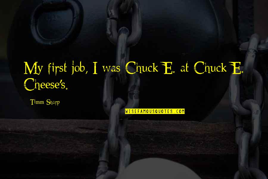 Vbscript Variables Inside Quotes By Timm Sharp: My first job, I was Chuck E. at