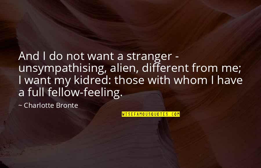 Visitantes Extranjeros Quotes By Charlotte Bronte: And I do not want a stranger -