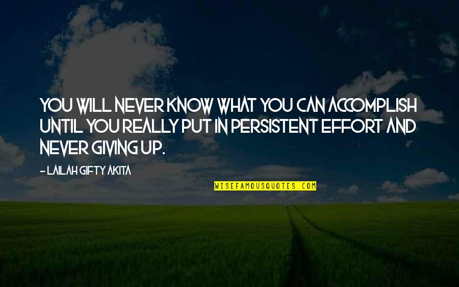 Waldemara Kazaneckiego Quotes By Lailah Gifty Akita: You will never know what you can accomplish