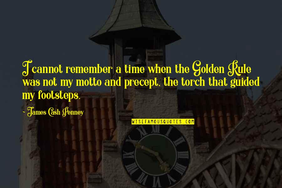 Wellorrent Quotes By James Cash Penney: I cannot remember a time when the Golden