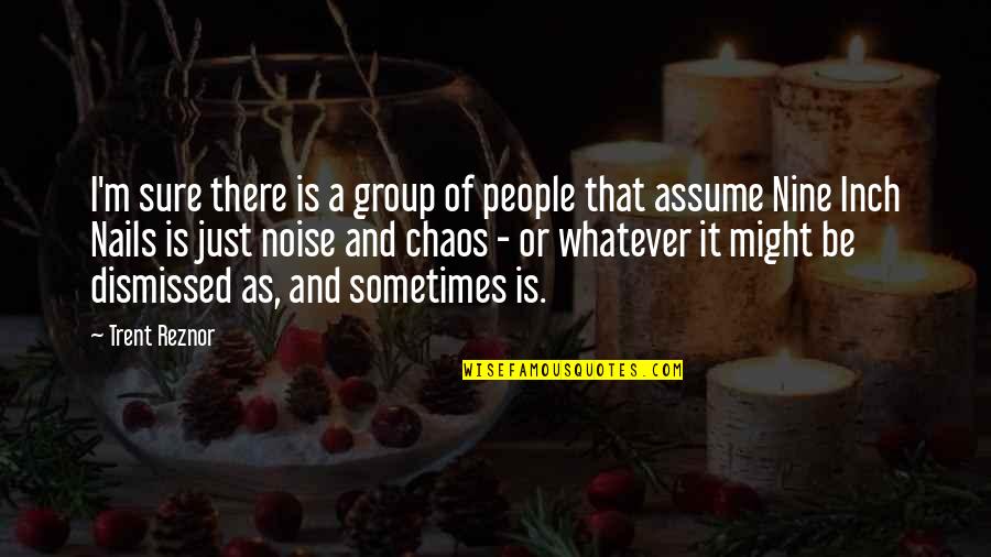 Whatever That Is Quotes By Trent Reznor: I'm sure there is a group of people