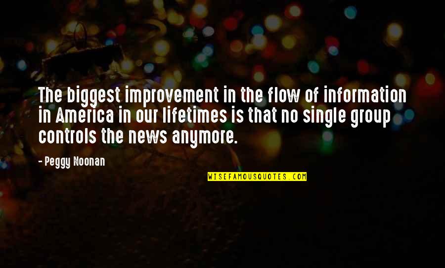 Wolf Skins For Mcpe Quotes By Peggy Noonan: The biggest improvement in the flow of information