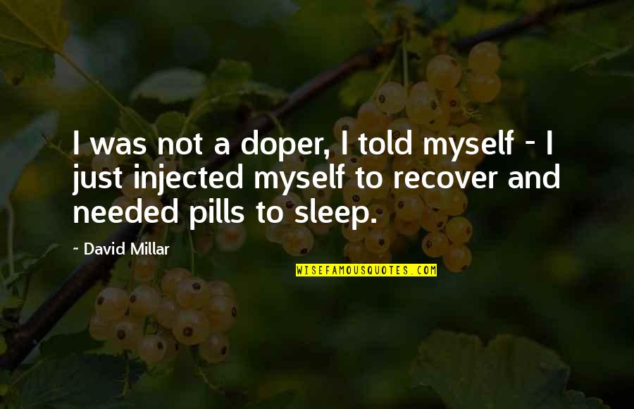 Xhr Stock Quotes By David Millar: I was not a doper, I told myself