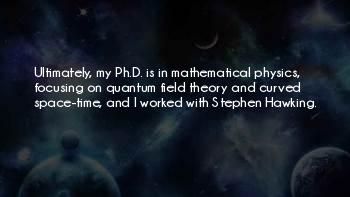 Stephen Hawking Time Quotes